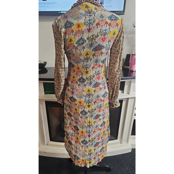 Blank London Shirt Womens XS Petite Tunic Dress Floral Boho - Picture 3 of 8